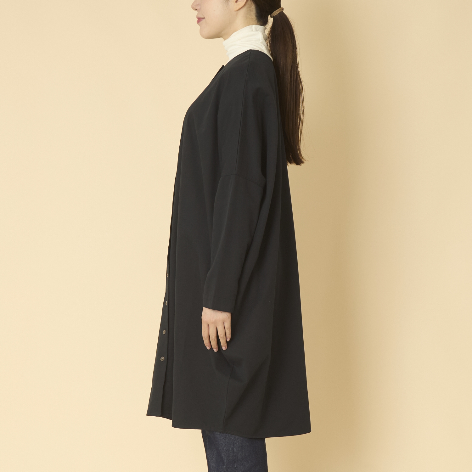 TUTIE./ピーチ起毛コットンセルロースチュニック